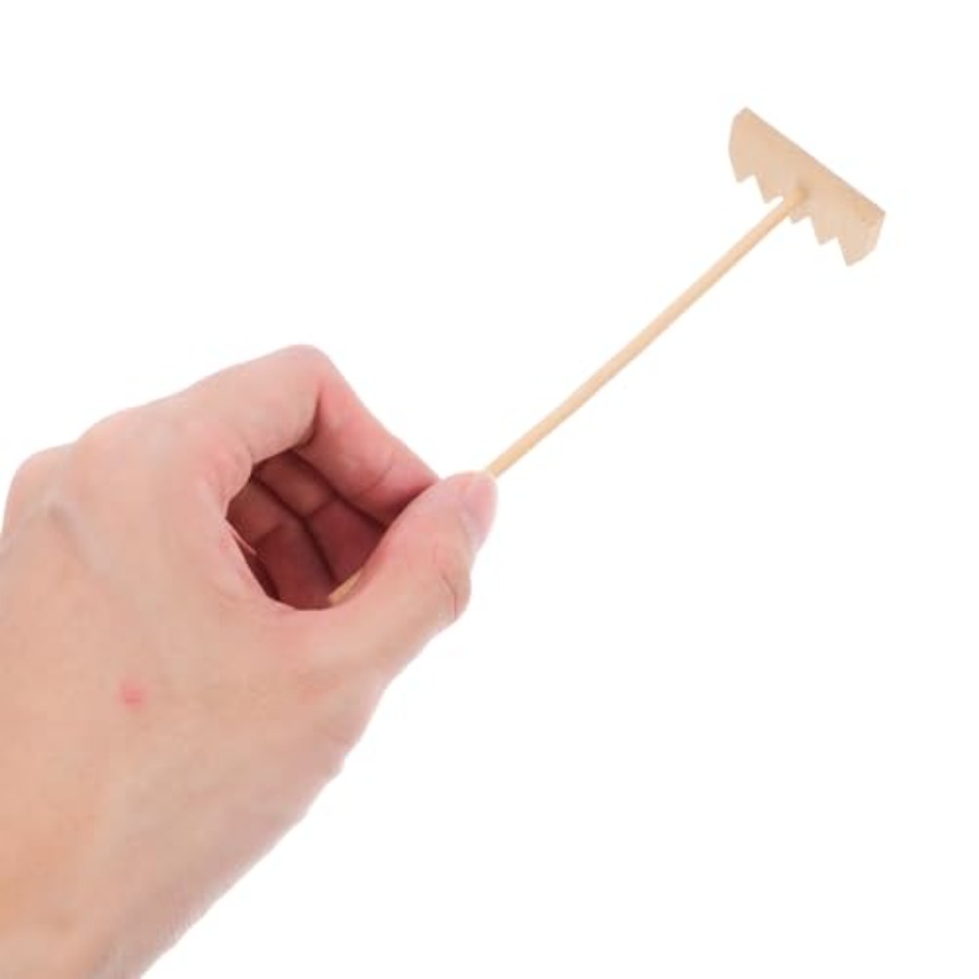 Bamboo Mini Rake Set 4 Pcs for - огляд і ціна Bonsai Zen Garden Set