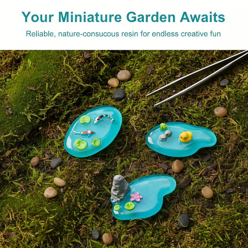 Mini Resin Pond Ornaments With - огляд і ціна Bonsai Koi Garden