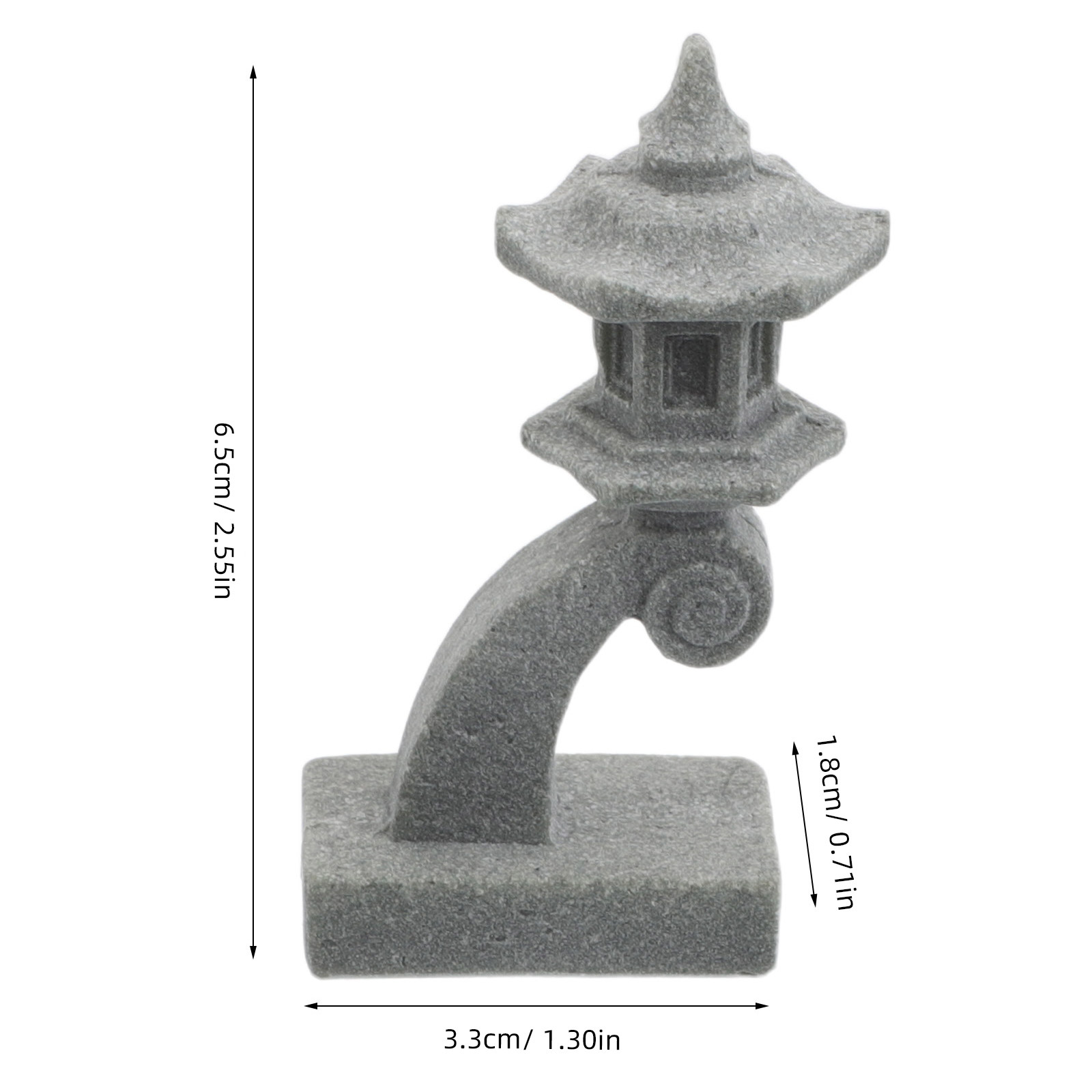 6Pcs Mini Pagoda Tower Lantern - огляд і ціна Bonsai Zen Garden Set