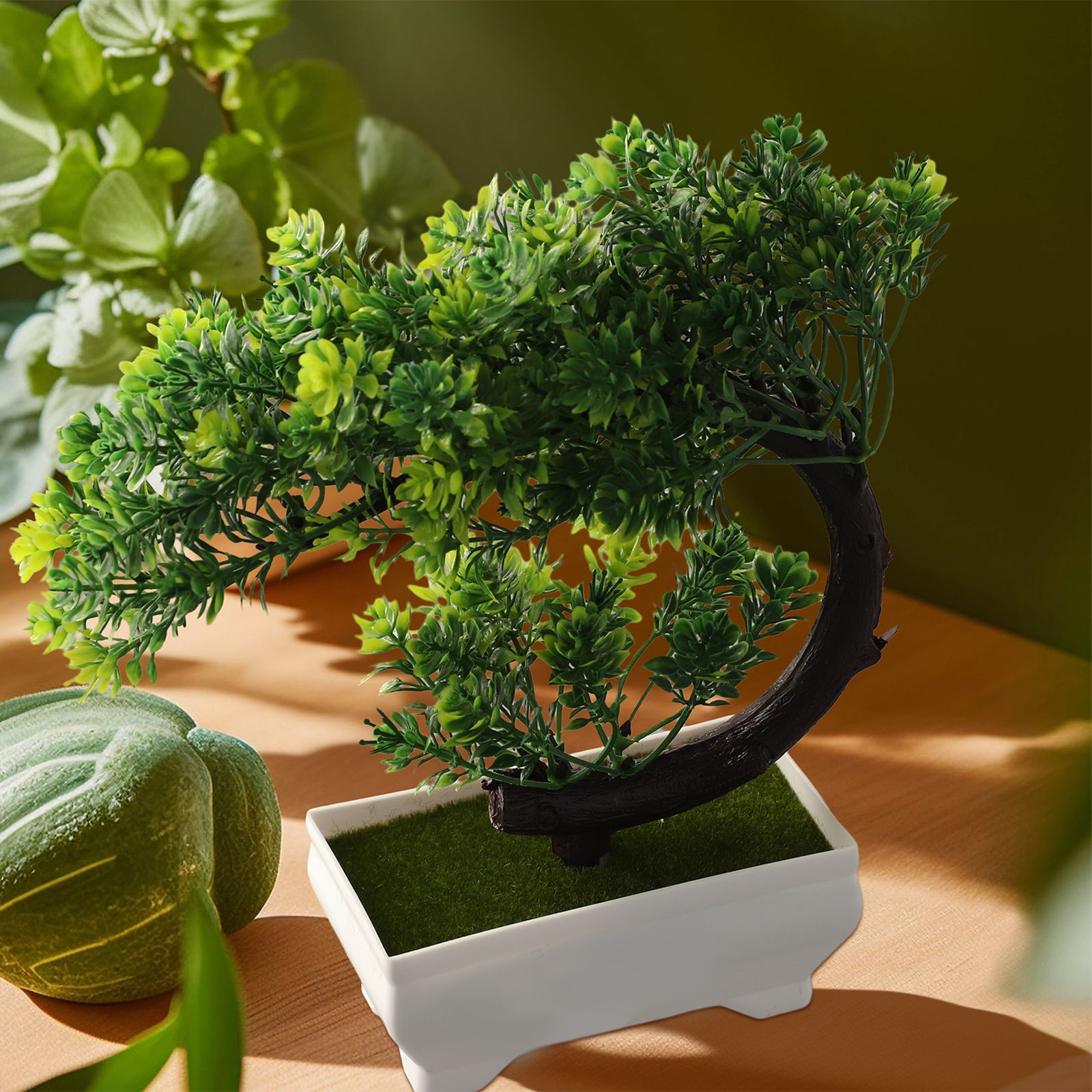 Plastic potted bonsai ornament - огляд і ціна Bonsai Garden Table