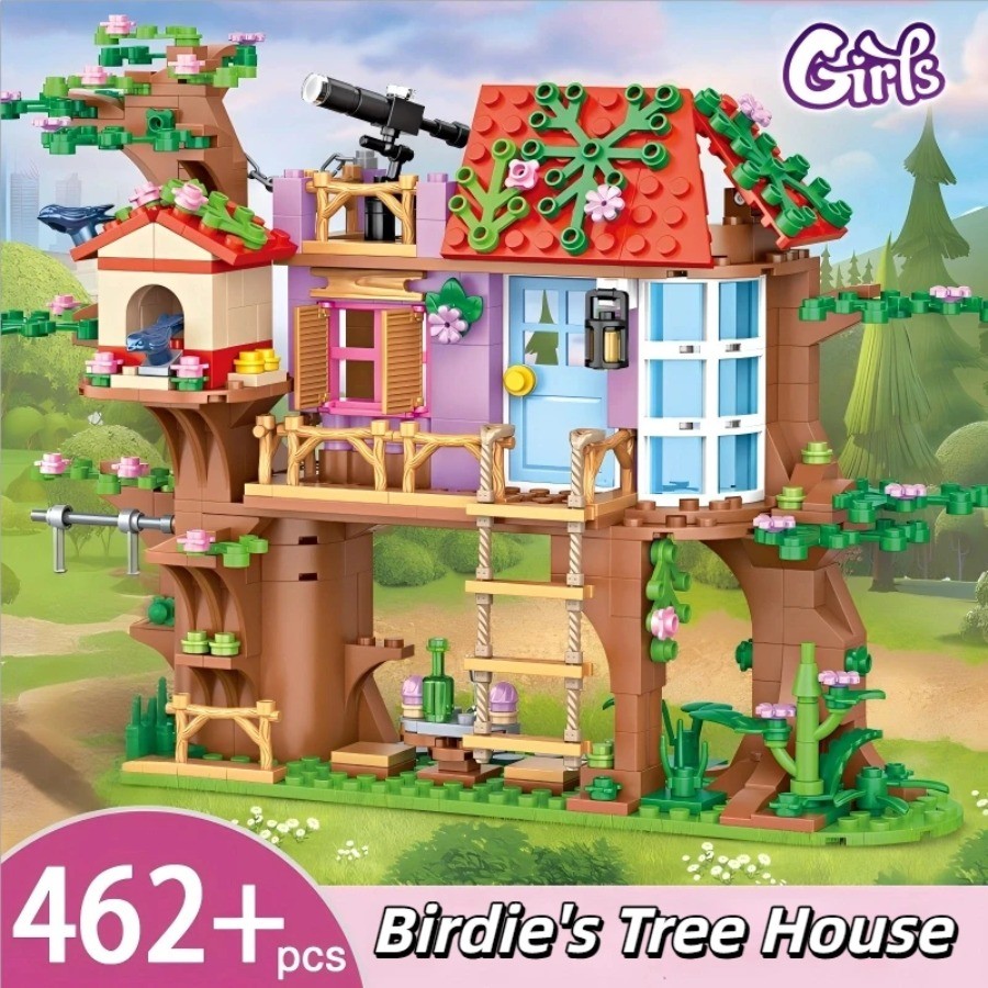 462pcs City Friends Bird Tree  - огляд і ціна Bonsai Garden Ideas