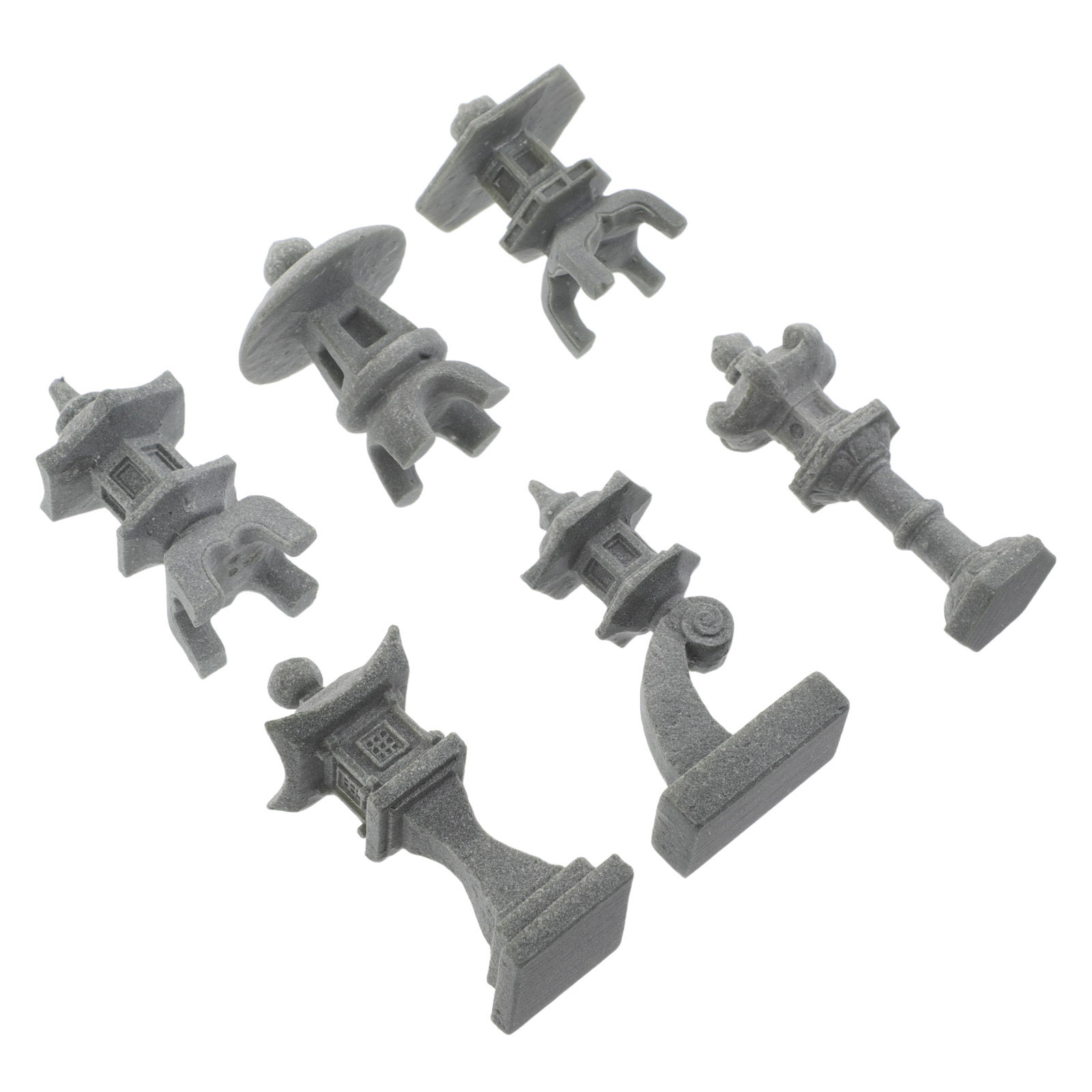 6Pcs Japanese Aquarium Decor M - огляд і ціна Bonsai Zen Garden Set
